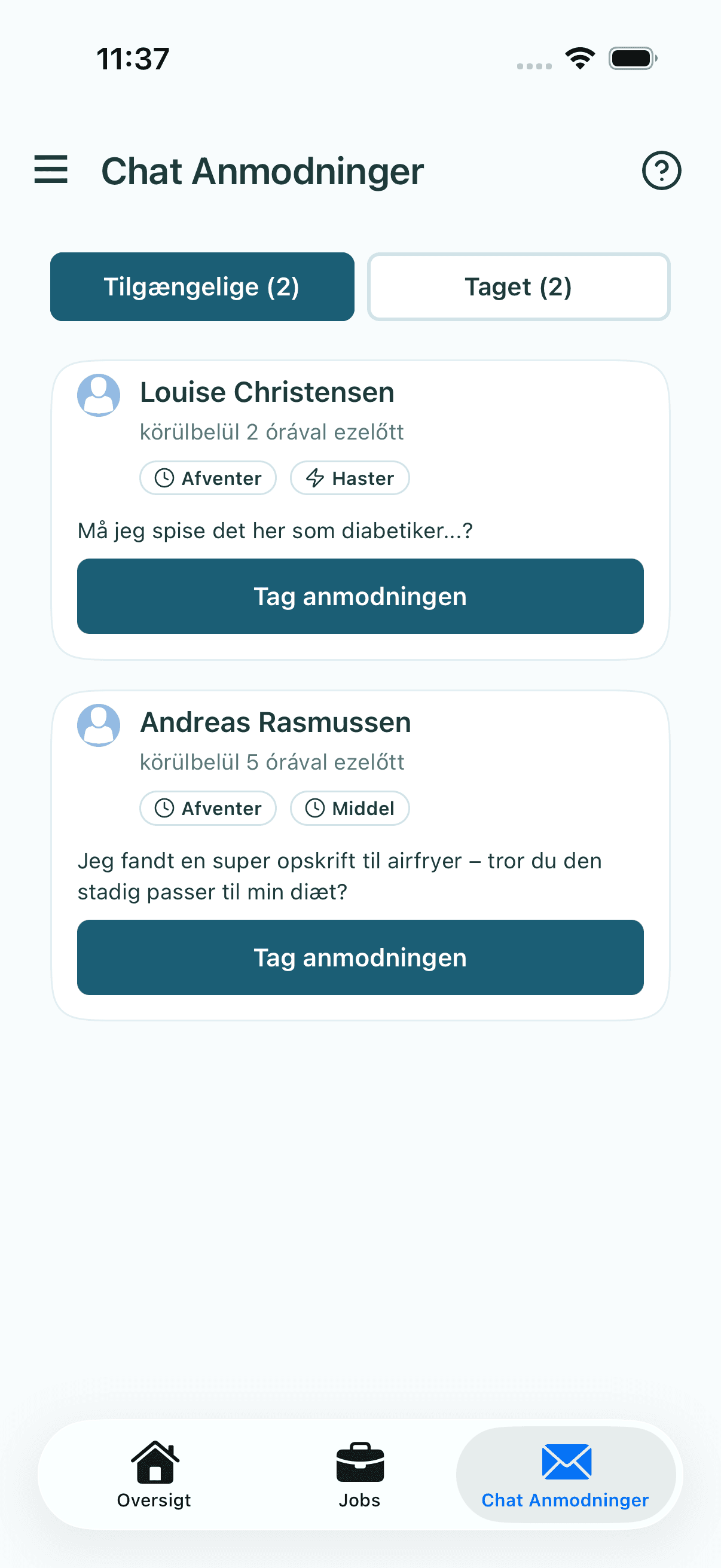 Kliens kérések