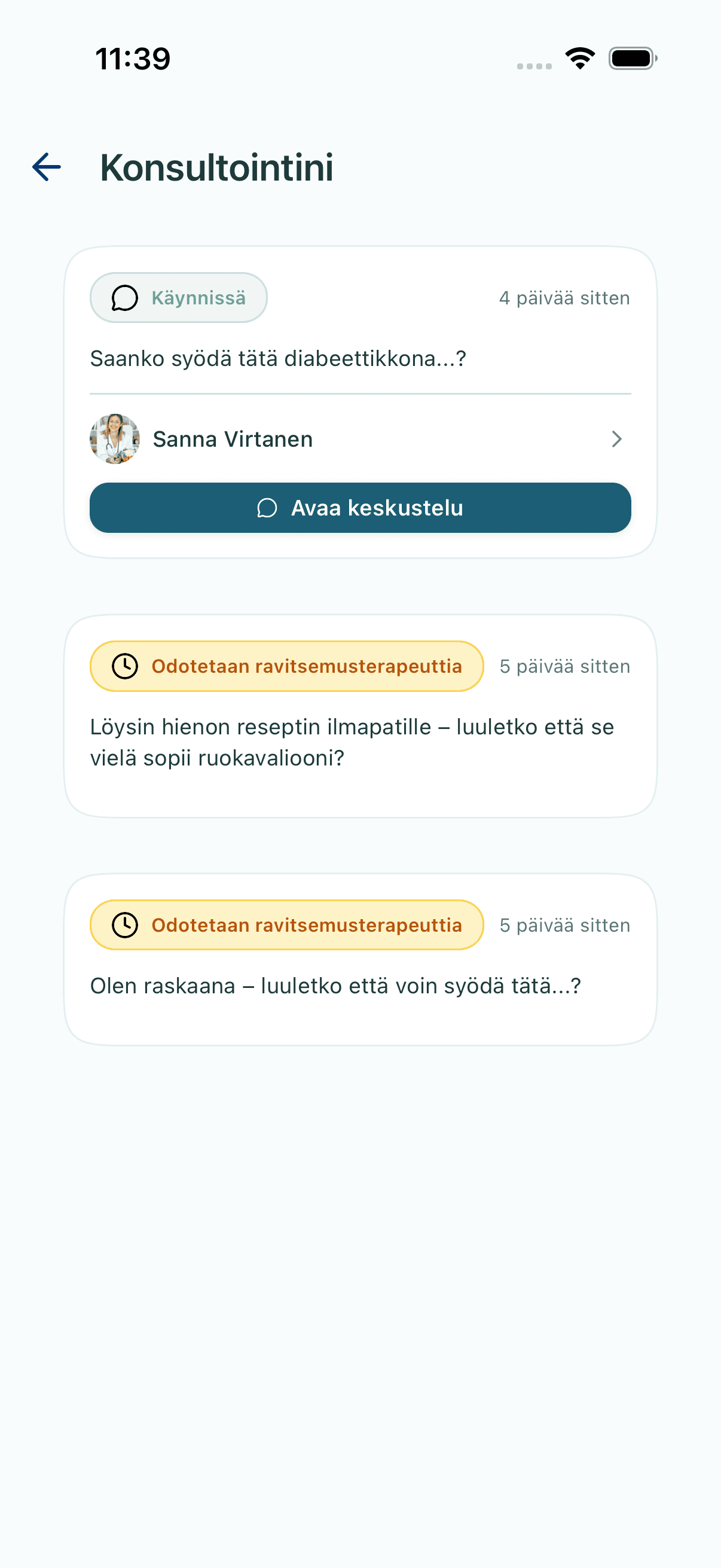 Konzultációk