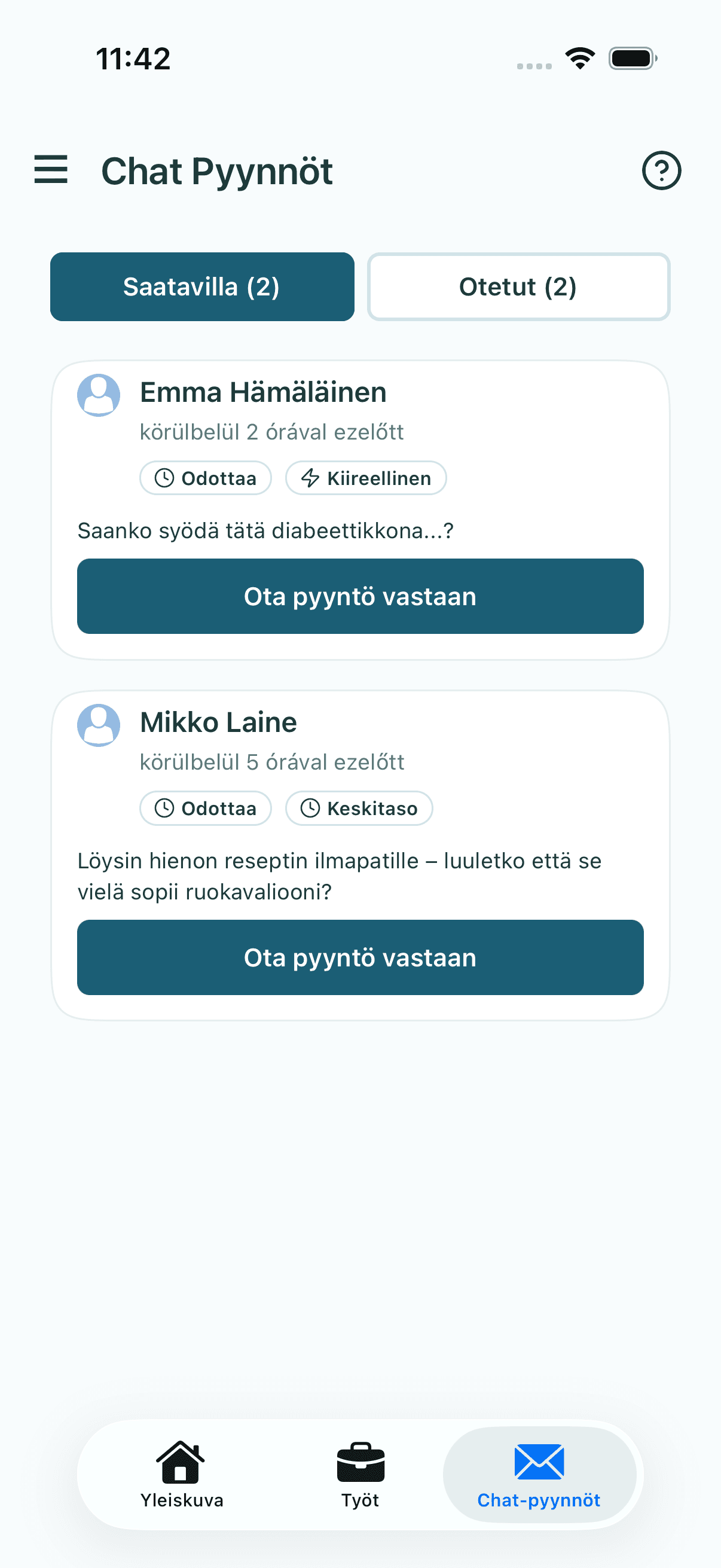 Kliens kérések
