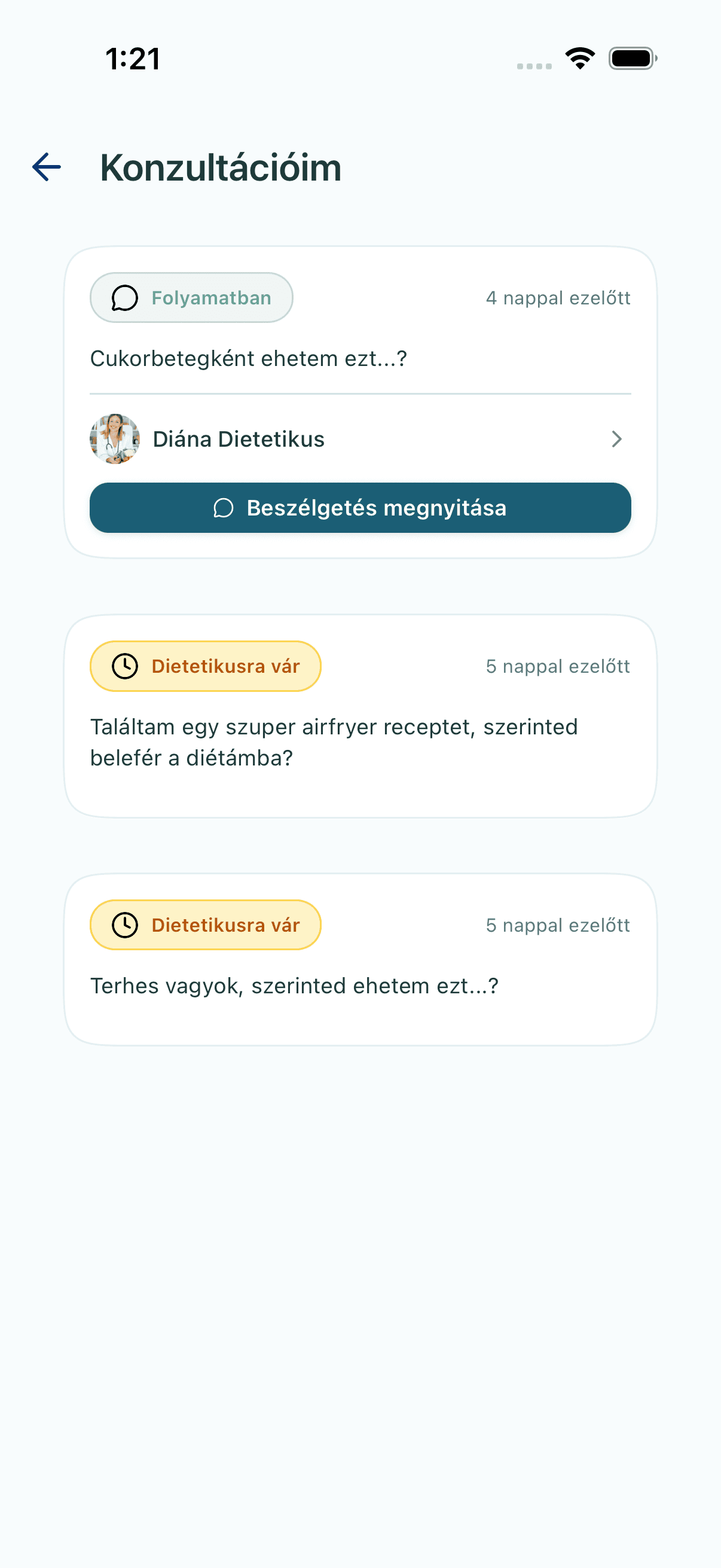 Konzultációk