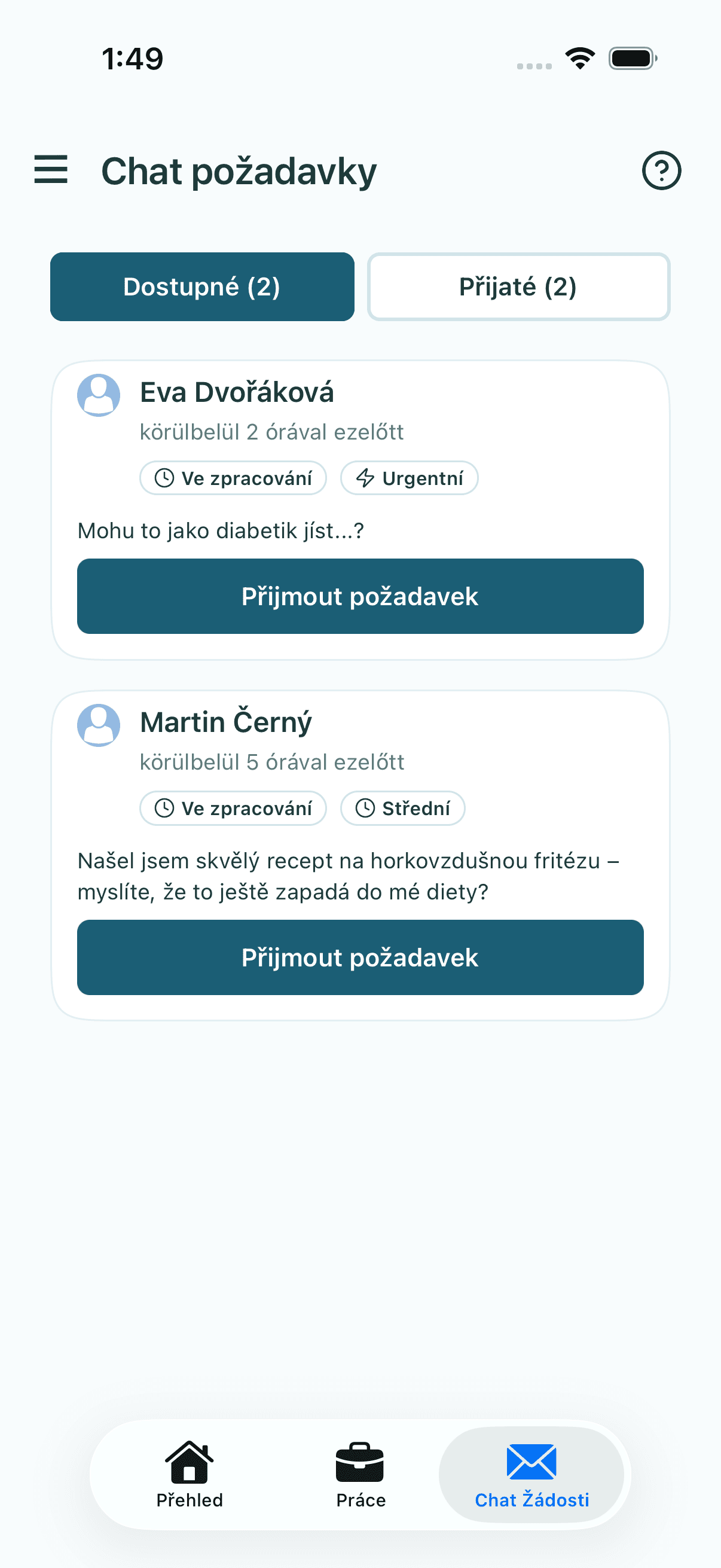 Kliens kérések