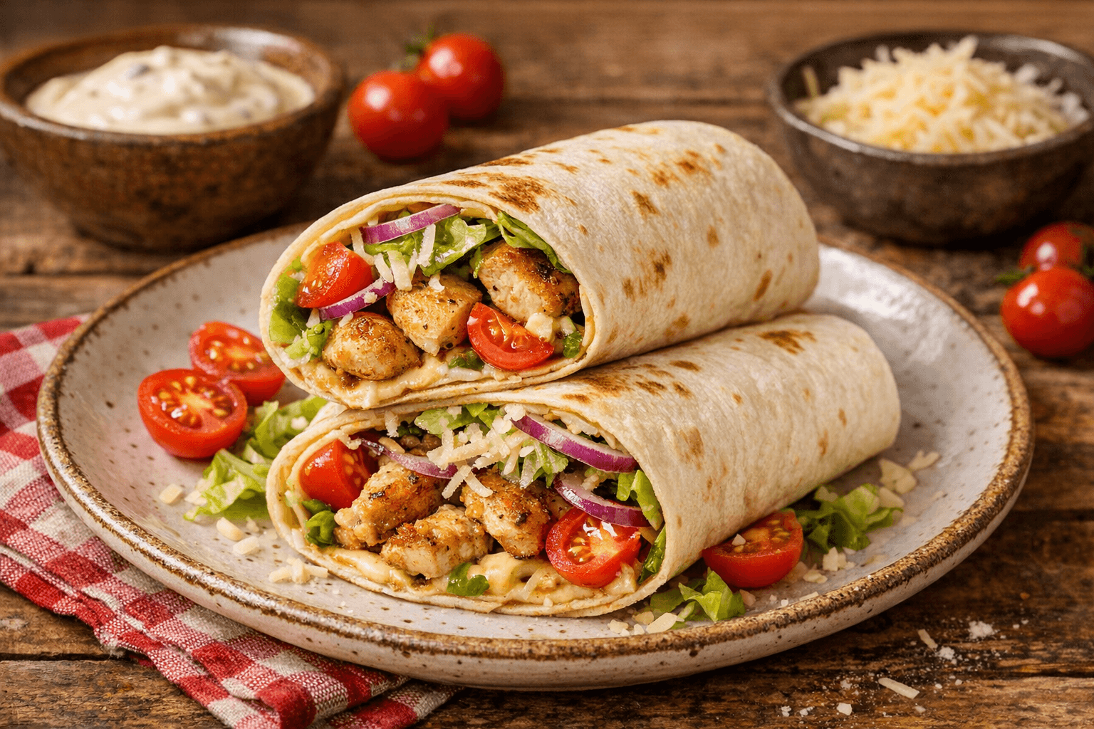 Csirkés tortilla 1 db