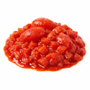 hámozott, darabolt paradicsom (konzerv)