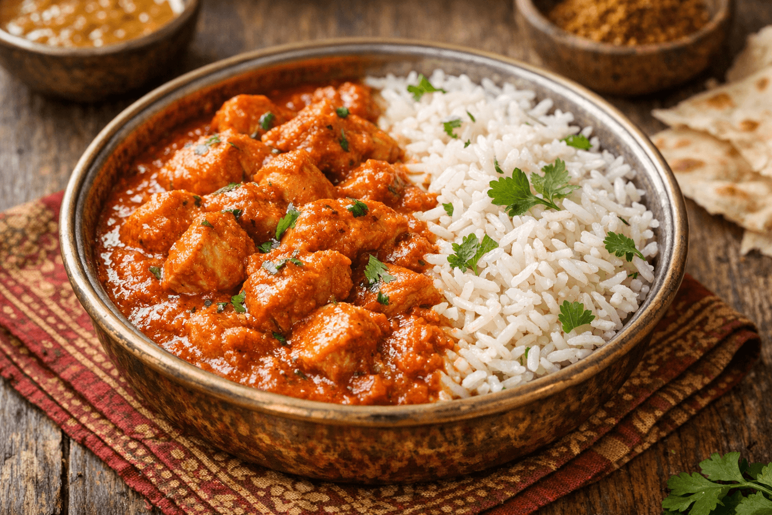 Chicken Tikka Masala with Basmati Rice
