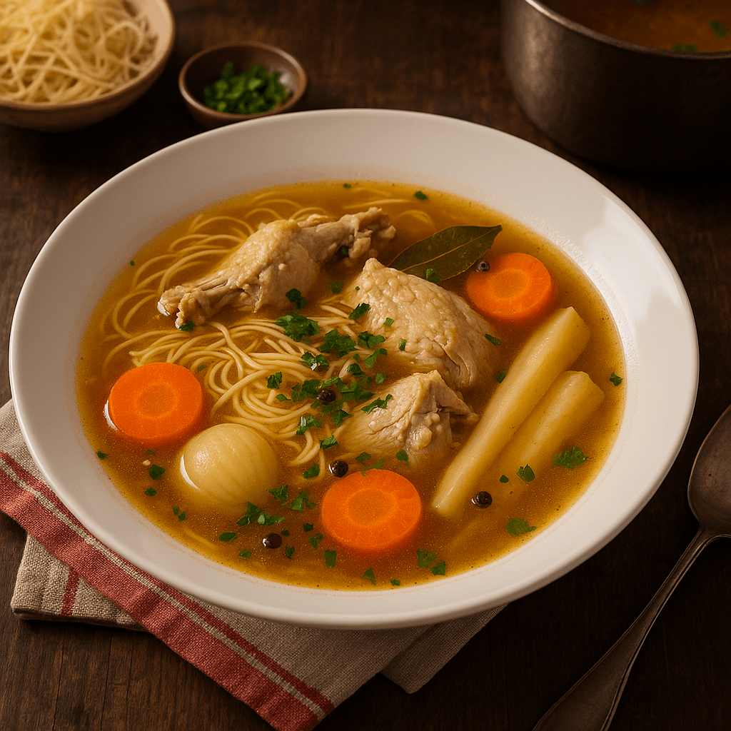 Chicken Soup with Vermicelli