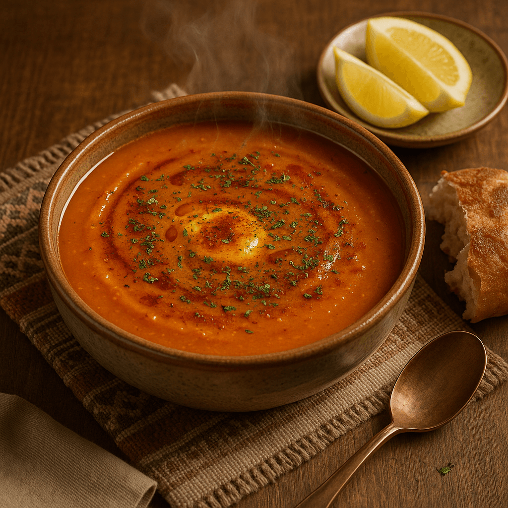 Török lencseleves (Mercimek Çorbası)