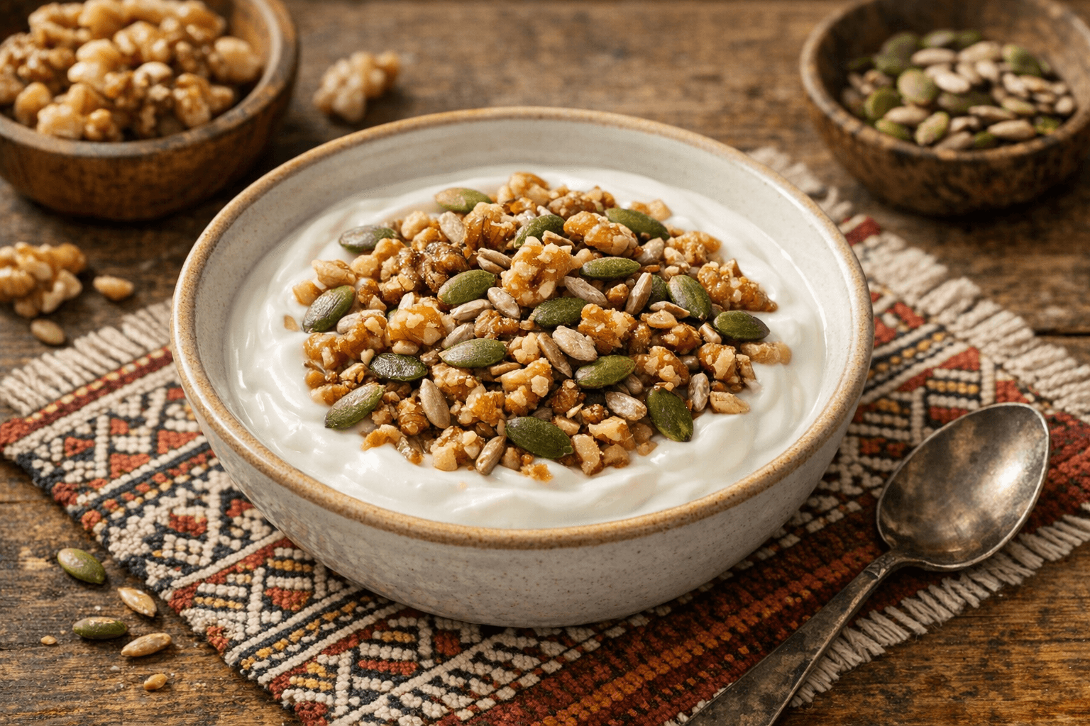 Joghurt‑dió‑granola